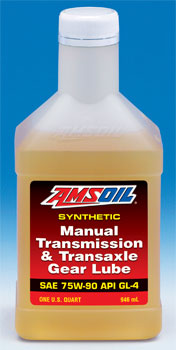 Synthetic Manual Transmission and Transaxle Gear Lube